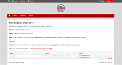 Desktop Screenshot of newenglandopen.org